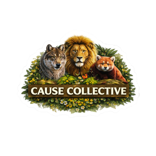 Cause Collective Wildlife Nature Sticker