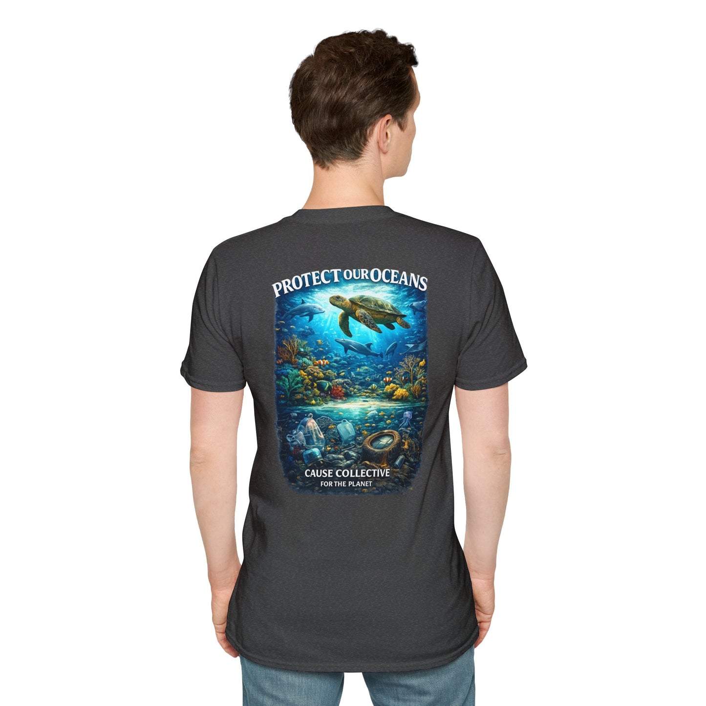Cause Collective Protect Our Oceans Sea Turtle Graphic Tee