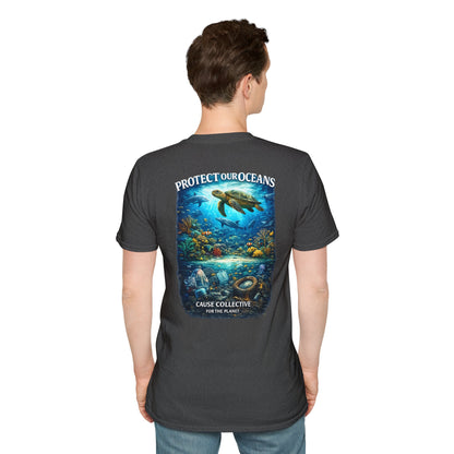 Cause Collective Protect Our Oceans Sea Turtle Graphic Tee
