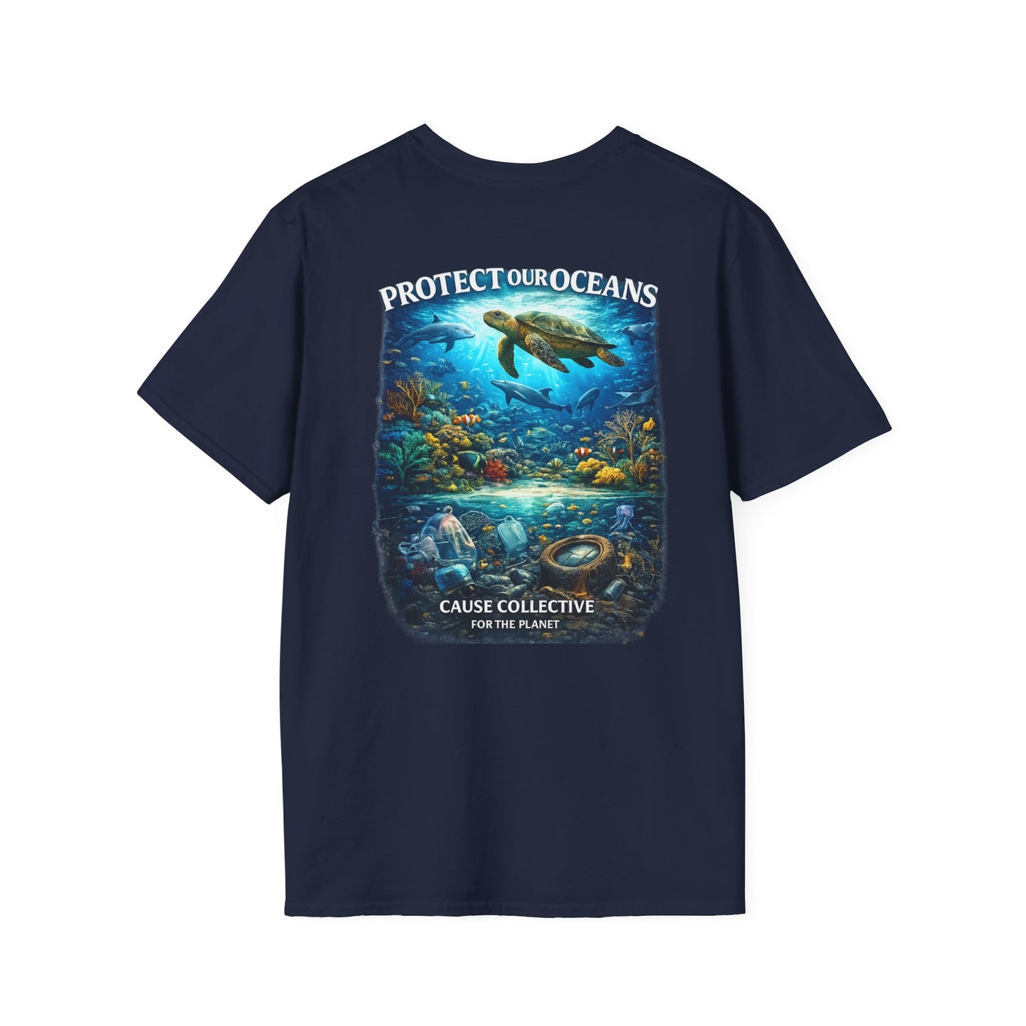 Cause Collective Protect Our Oceans Sea Turtle Graphic Tee
