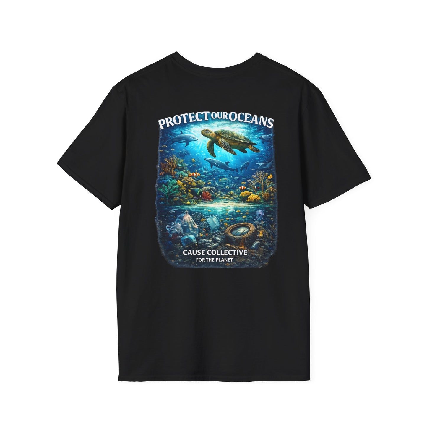 Cause Collective Protect Our Oceans Sea Turtle Graphic Tee