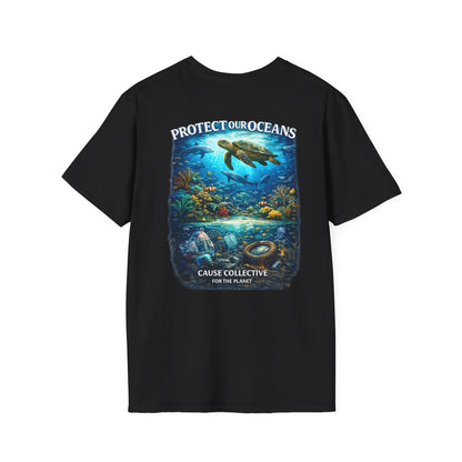 Cause Collective Protect Our Oceans Sea Turtle Graphic Tee