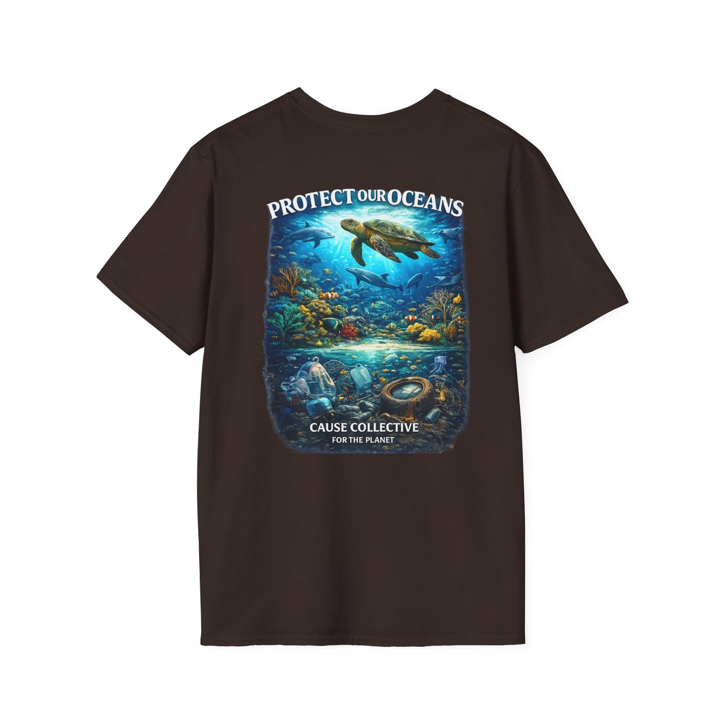 Cause Collective Protect Our Oceans Sea Turtle Graphic Tee